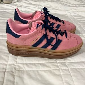 Adidas samba gazelle platform size 7 US